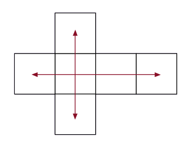 Development of a prism.